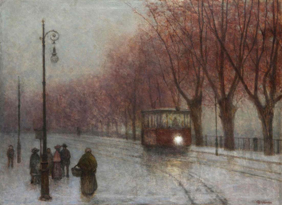 Banks with Tram